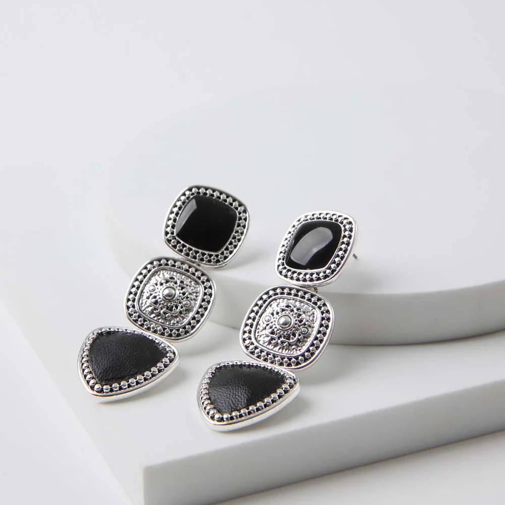 Aros Largo Rod Plateado Humana