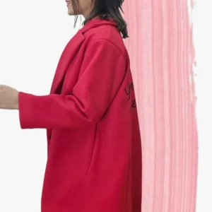 Abrigo Koker Style Rojo