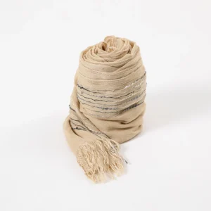 Pañuelo Liso Begur Beige Humana