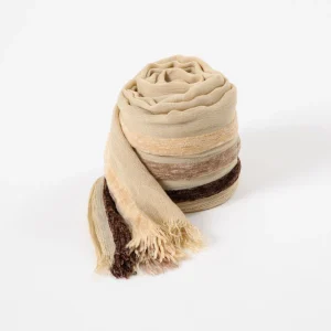 Pañuelo Liso Crisantemo Beige i-D