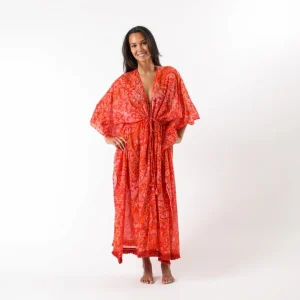 Kimono Open Pargas Rojo Tatienne