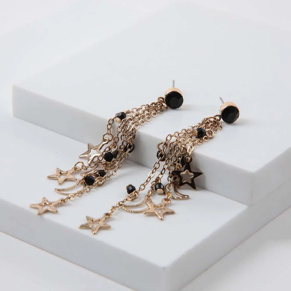 Aros Largo Solar Dorado Humana