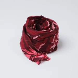 Pañuelo Estampado Amélie Rojo i-D