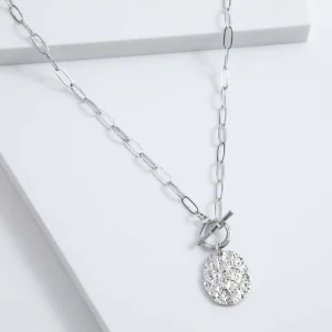 Collar Largo Murcia Plateado Humana