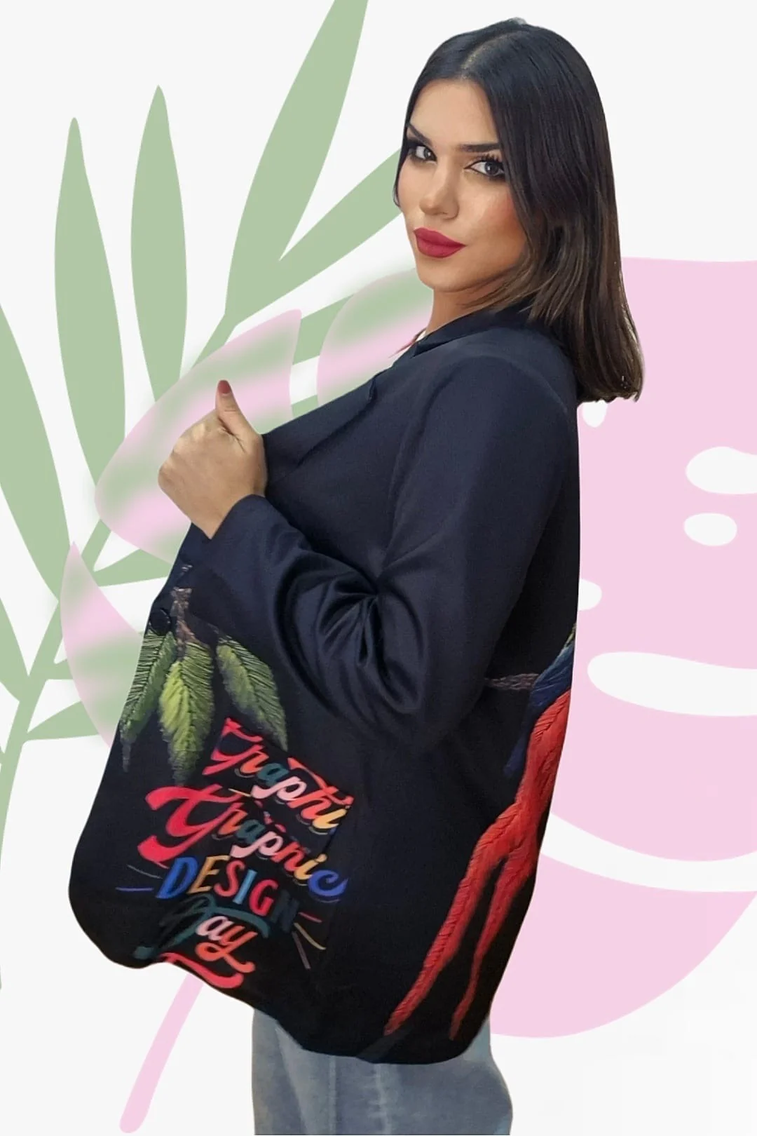 Blazer Cacatua Negra