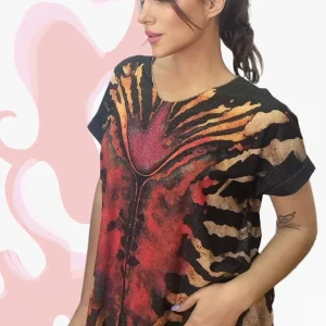 Camiseta Zebra Colorida