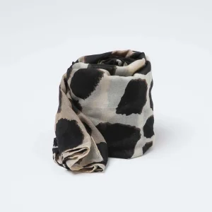 Pañuelo Estampado Nazaré Café Tatienne