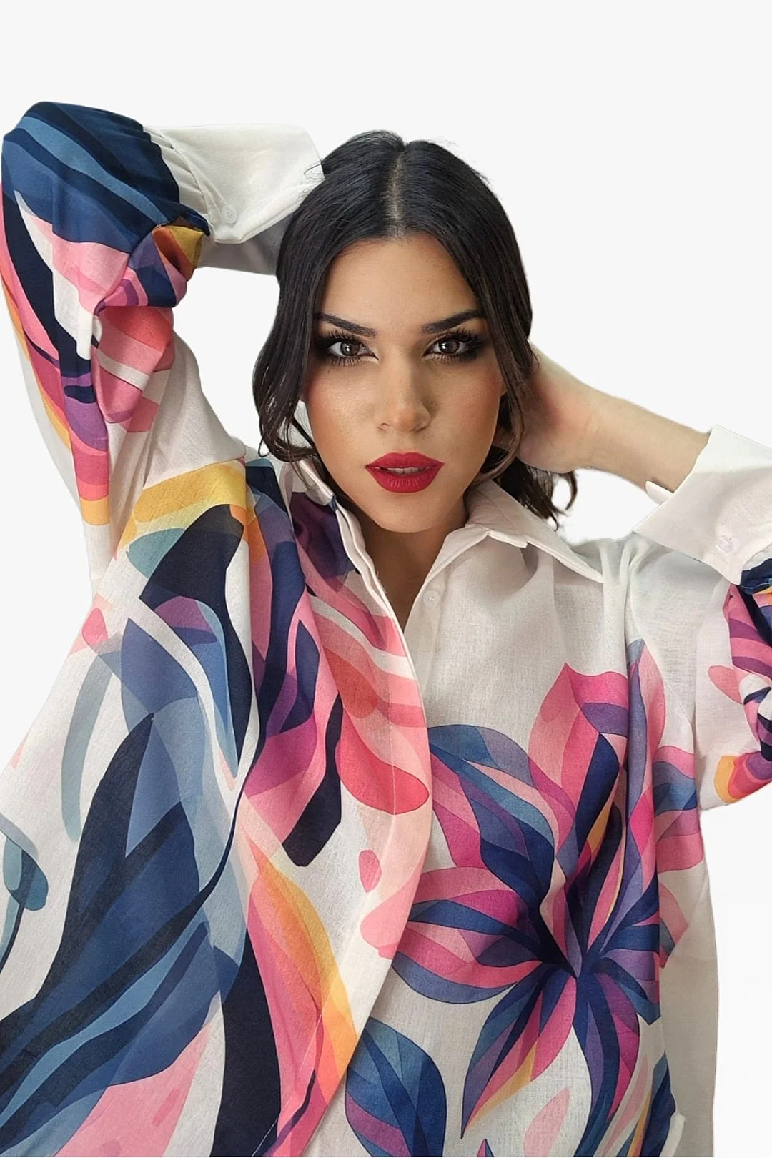 Camisa Flor Amatista - Imagen 3