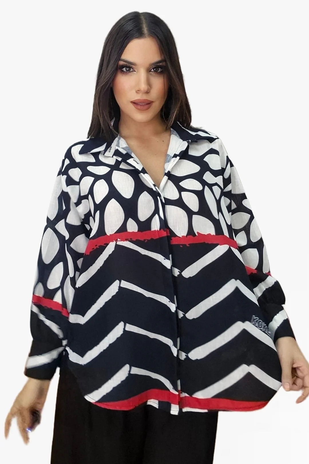 Camisa ZigZag Print - Imagen 4