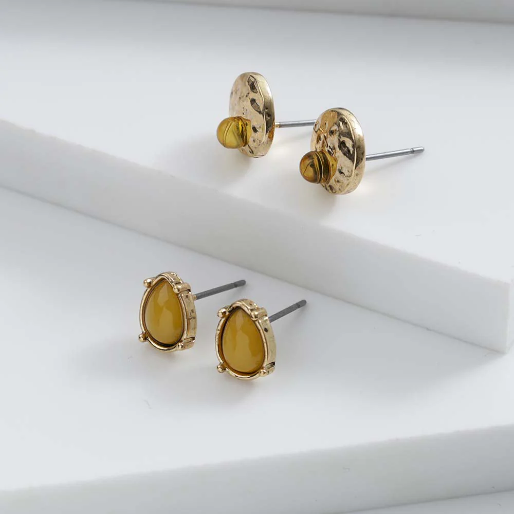 Set Aros Dorados Honey Humana