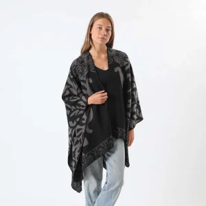 Poncho Doblez Verde Tatienne