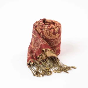 Jacquard Aberdeen Rojo Tatienne