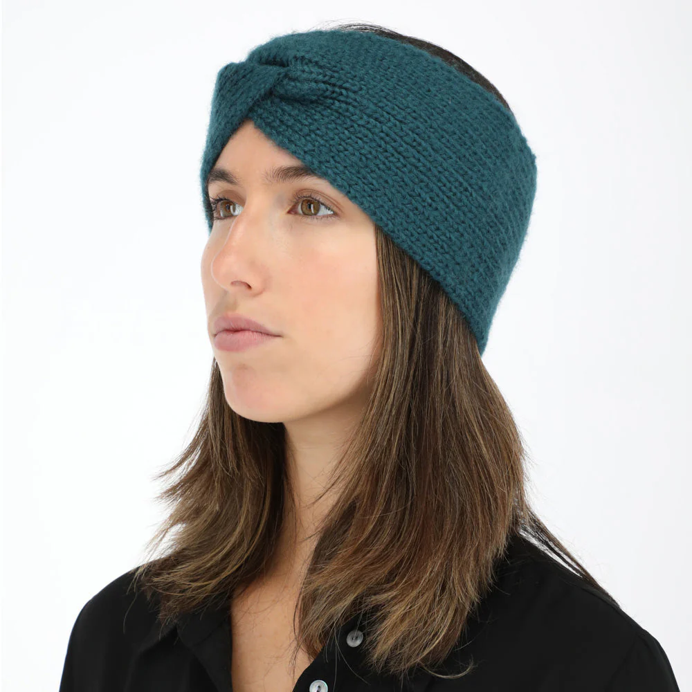 Cintillo Humana Knot Petróleo - Imagen 3