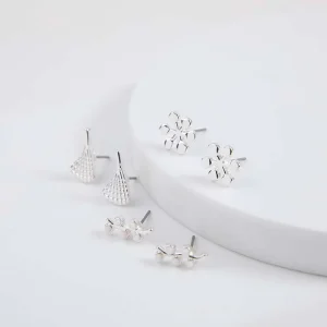 Set Aros MArosma Plateados Tatienne