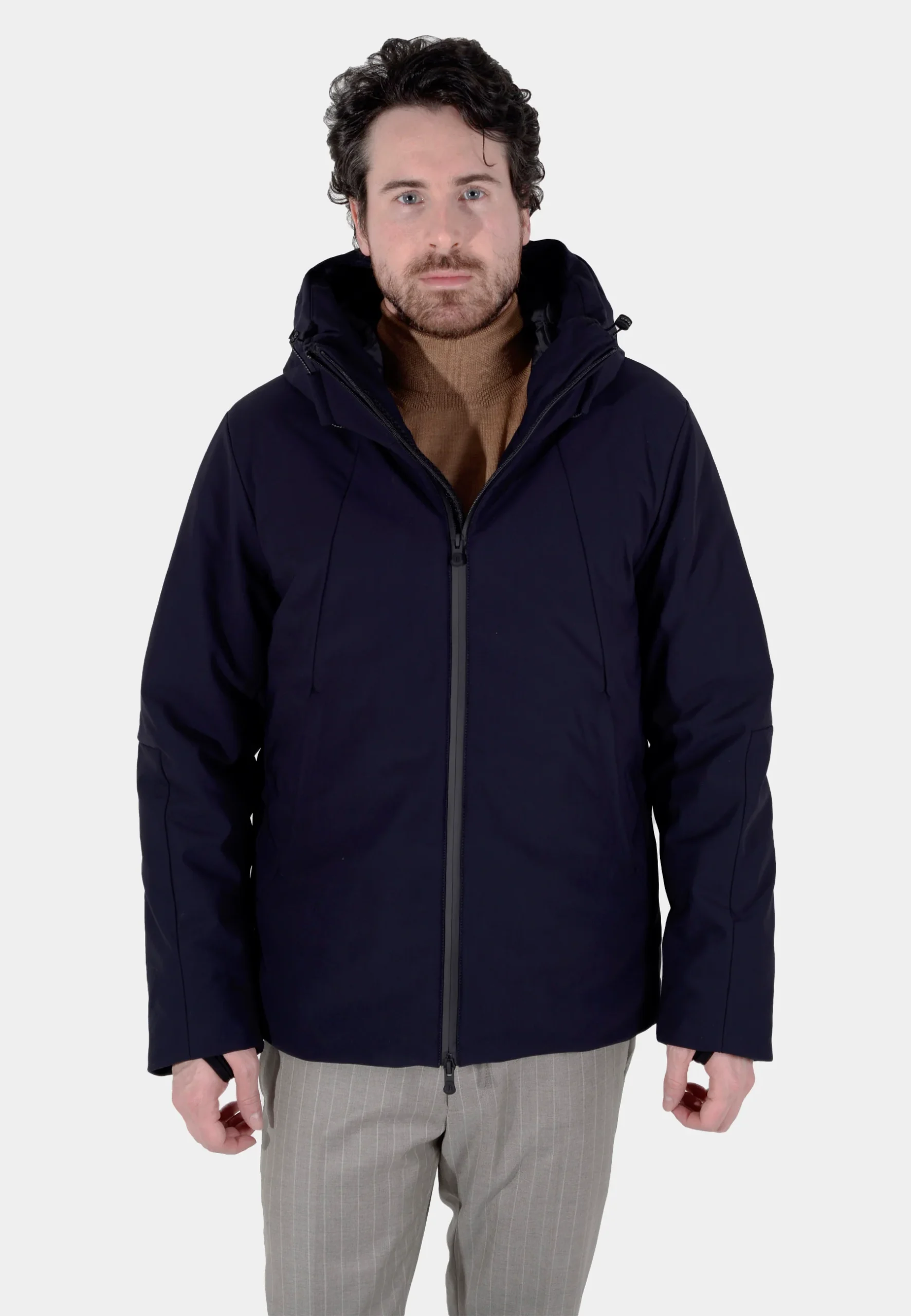 Chaqueta Acolchada Azul Marino B.