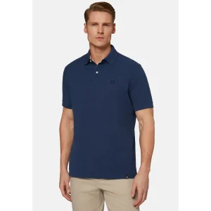 Camiseta Polo Azul Marino B.