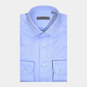 Camisa Sport Azul Cielo Micro Motivo All-Over H&B