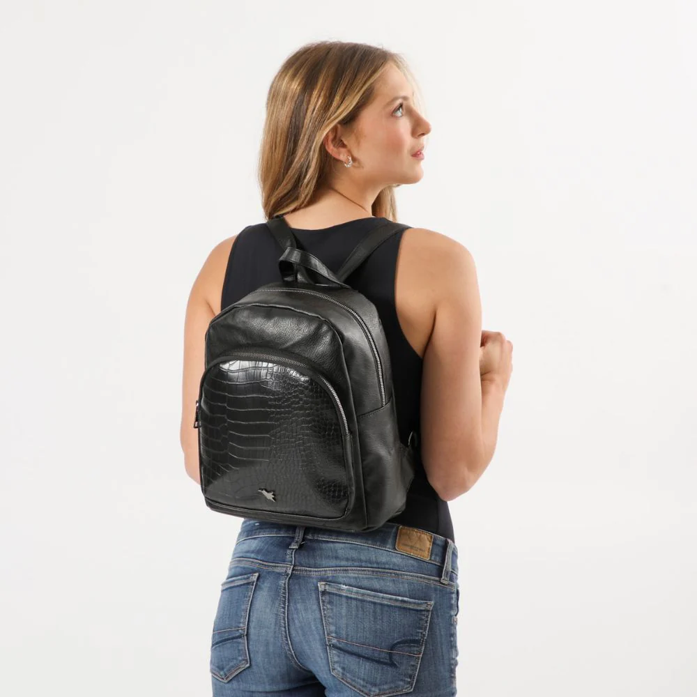 Mochila Scholz Negra Tatienne - Imagen 4