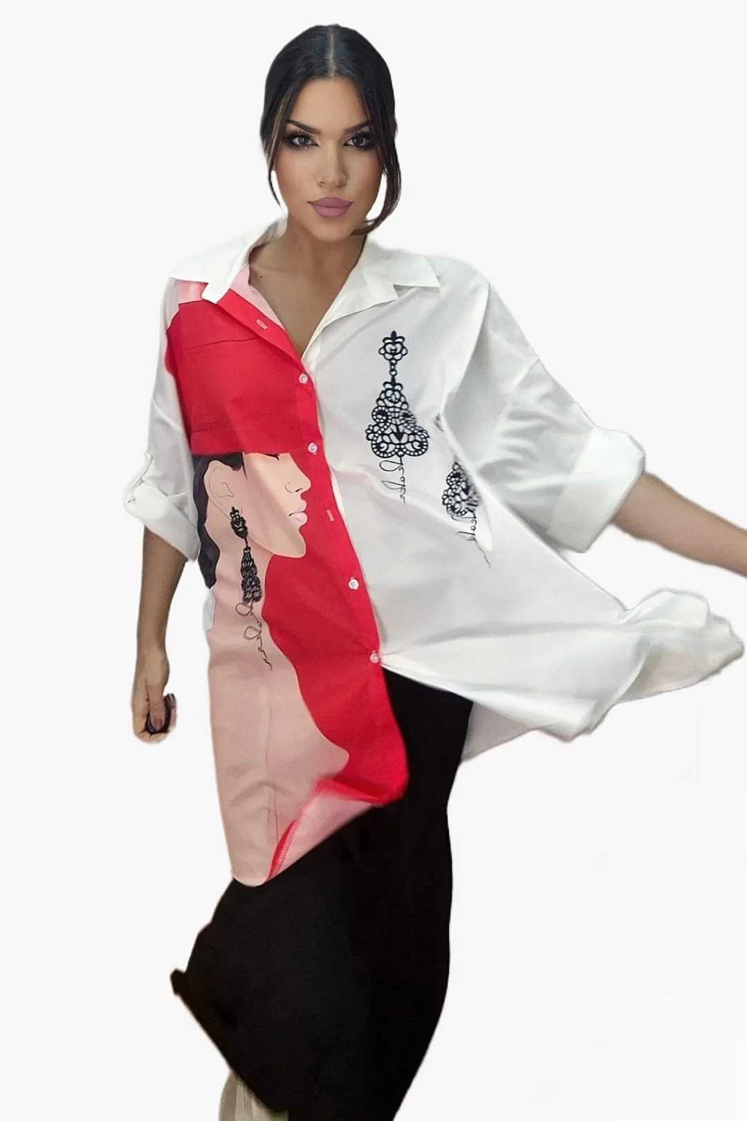 Camisa Abotonada Pendientes - Imagen 6