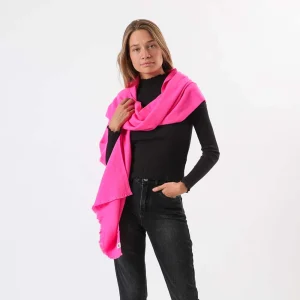 Manta Solid Fucsia Humana