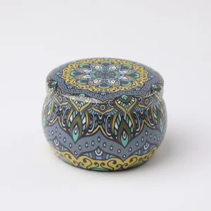 Joyero Palmas Azul Humana