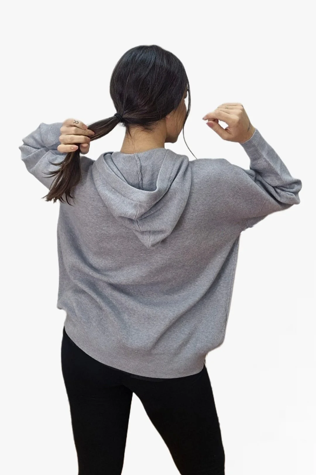 Sudadera Skull Gris - Imagen 3