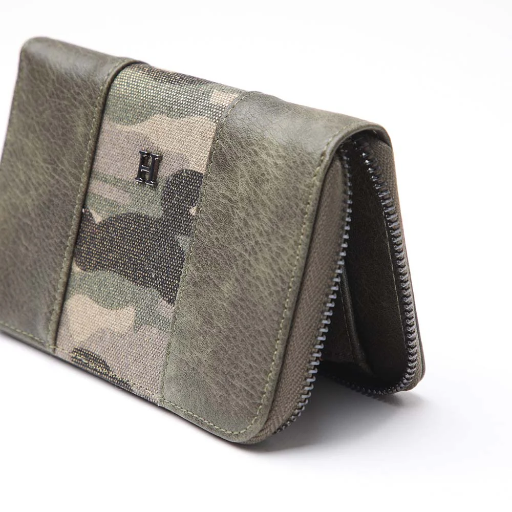 Billetera Pequeña Bourges Verde Humana - Imagen 3