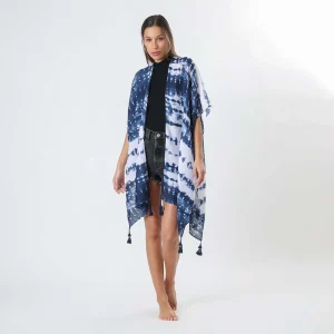 Kimono Tie Dye Azul i-D