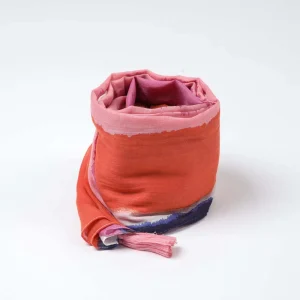 Pañuelo Estampado Watercolor Rosado Humana