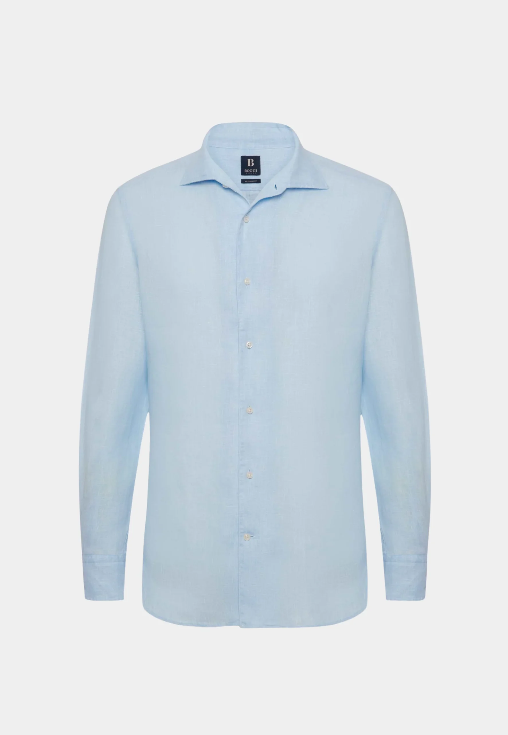 Camisa Azul Lino B. - Imagen 5