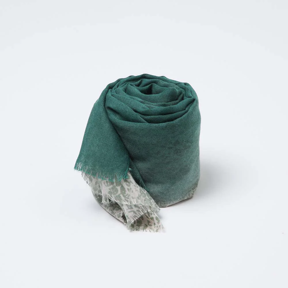 Pañuelo Estampado Farve Verde i-D