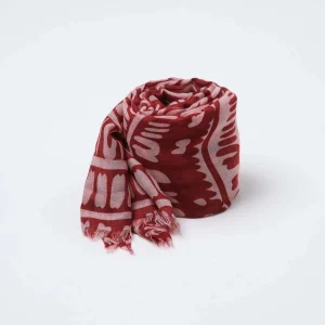 Pañuelo Estampado Mau Rojo i-D