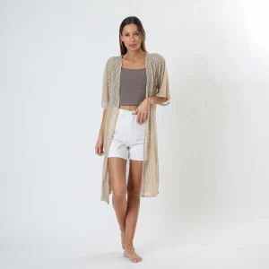 Kimono Knit Beige Tatienne