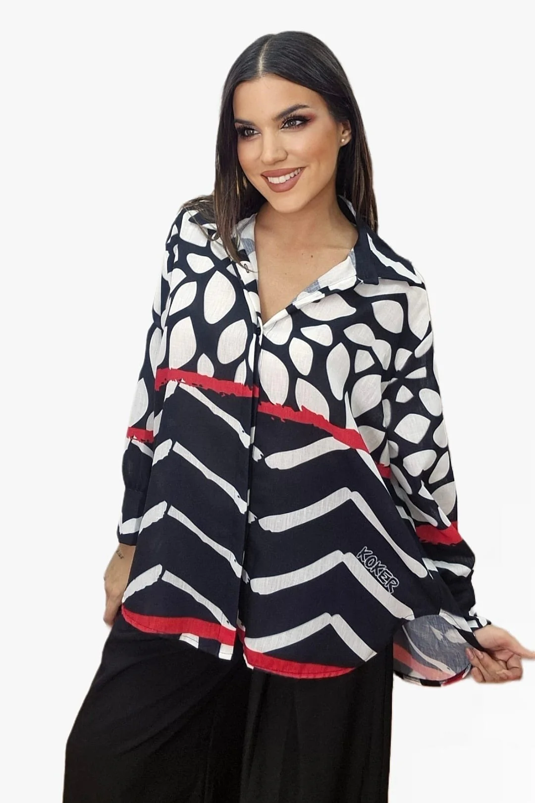 Camisa ZigZag Print - Imagen 6