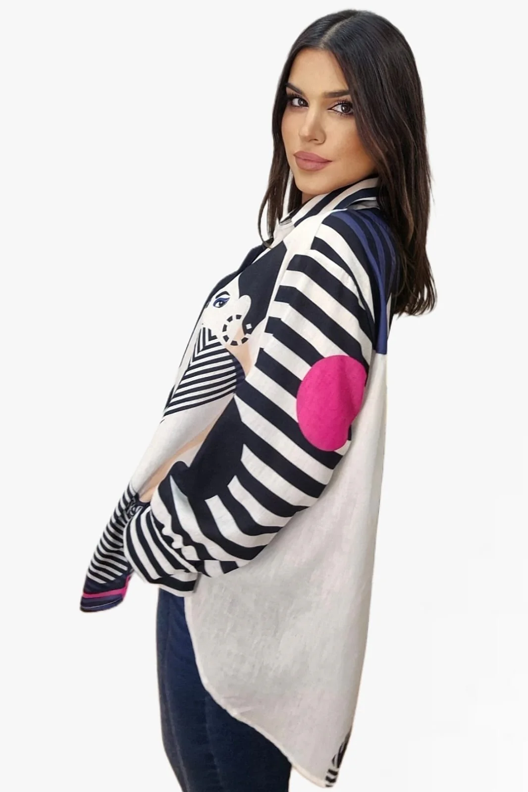 Camisa Lineas Silueta - Imagen 4