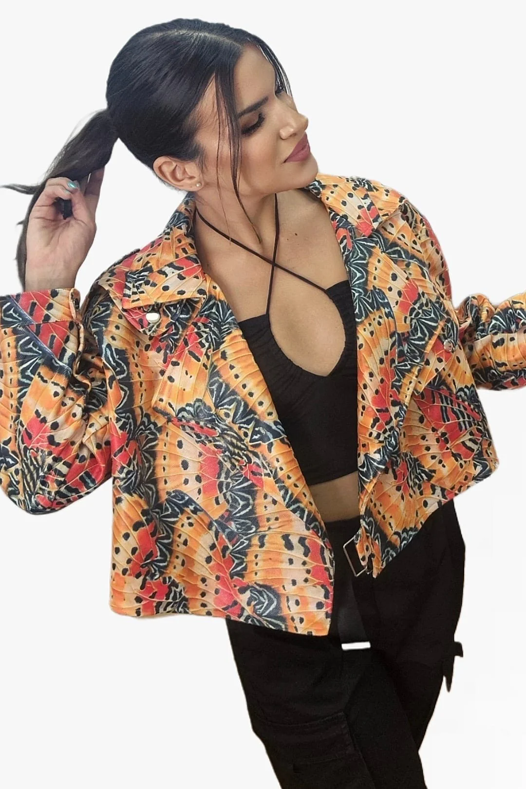 Chauqeta Cruzada Mariposa - Imagen 3