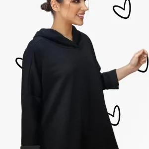 Sudadera Capucha K Negra