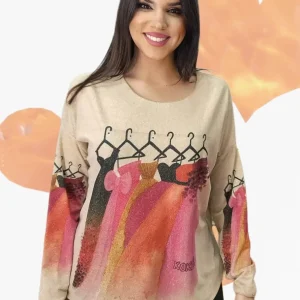 Camiseta Moda en Reposo