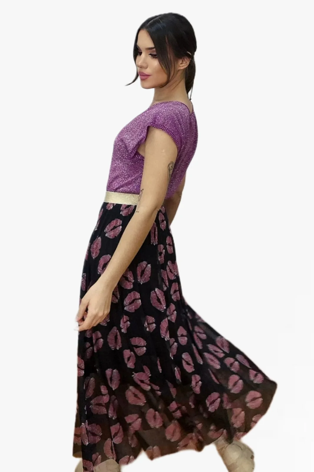 Falda Tul Kisses Negra - Imagen 4