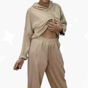 Pantalon Algodón Recto Beige