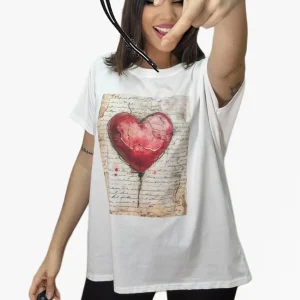 Camiseta Corazon Mapa