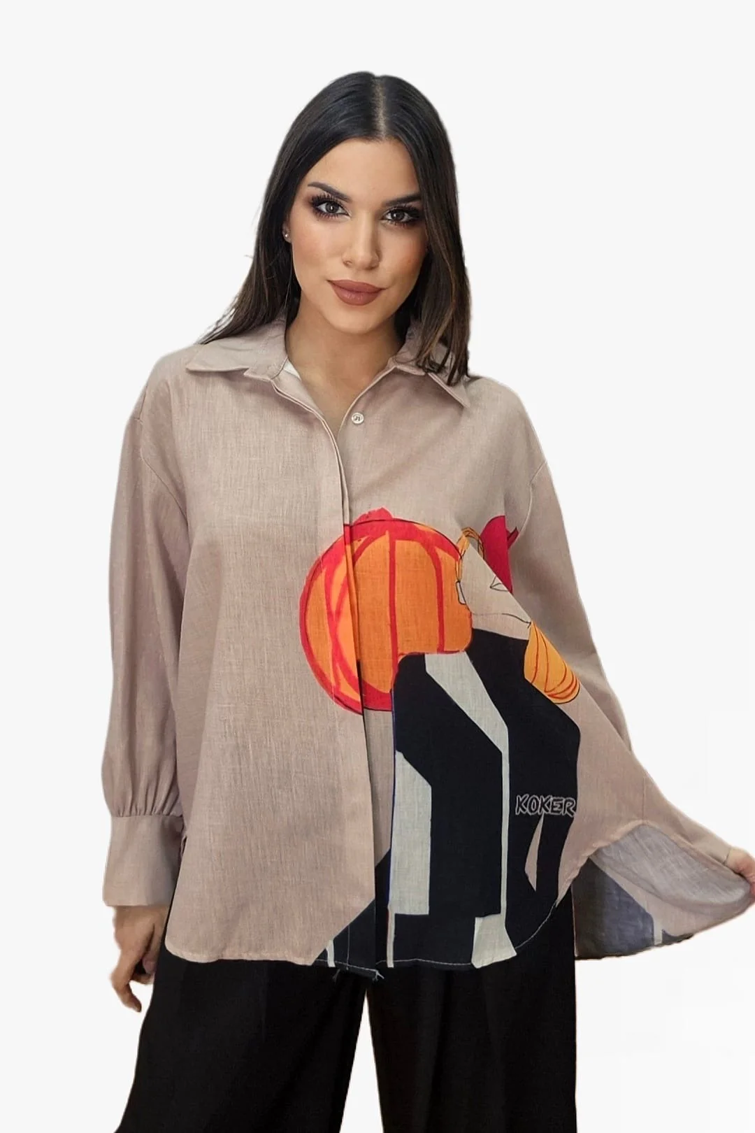 Camisa Silueta Geometrica - Imagen 6