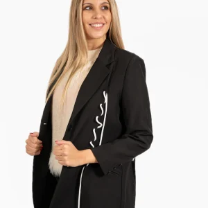 Blazer Cordon Negro