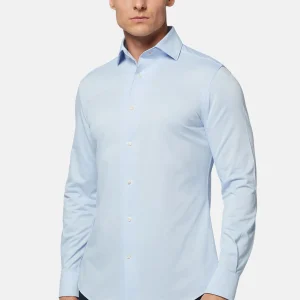 Camisa Sport Boggi Azul en Algodón