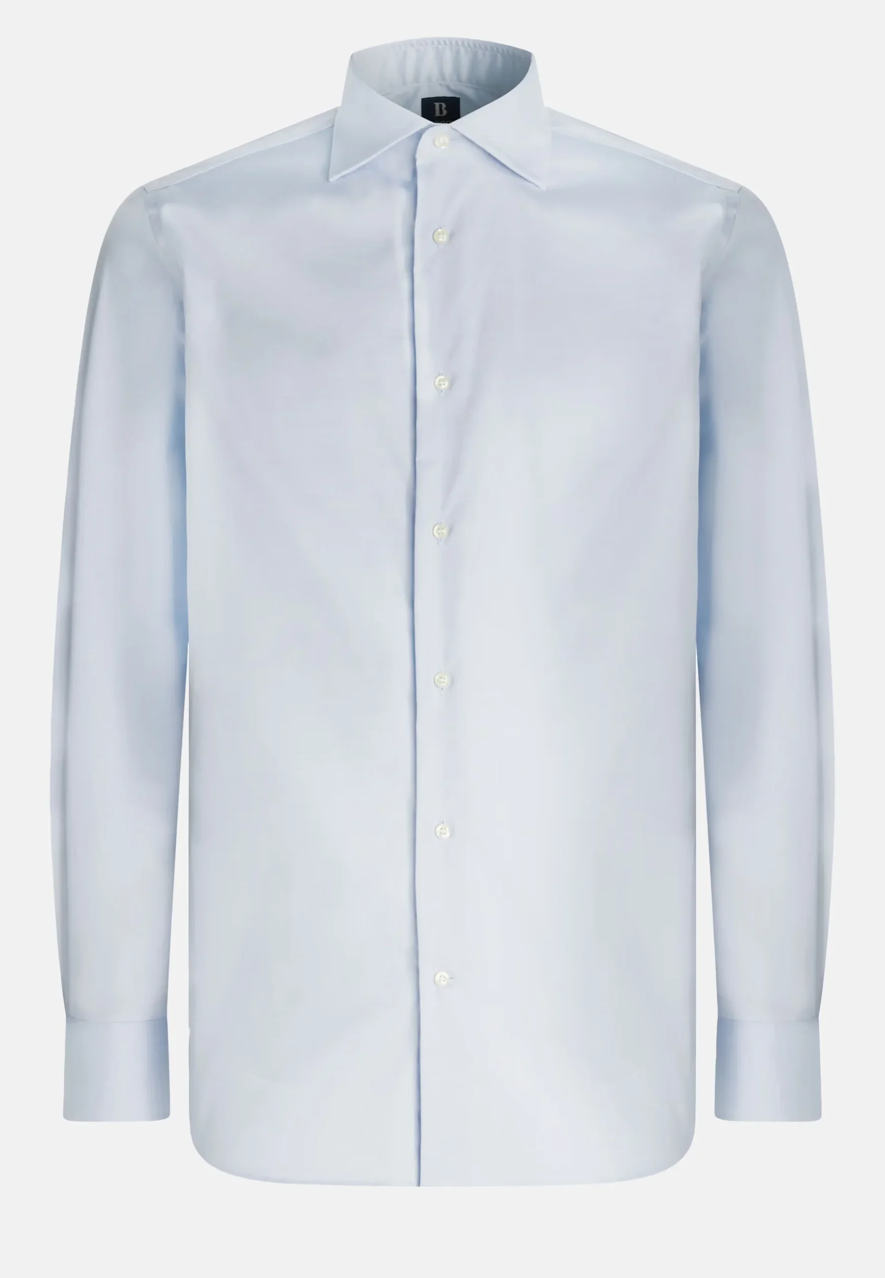 Camisa Boggi Azul en Algodón y Elastano - Imagen 6