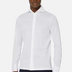 Camisa Sport Boggi Blanca en Algodón