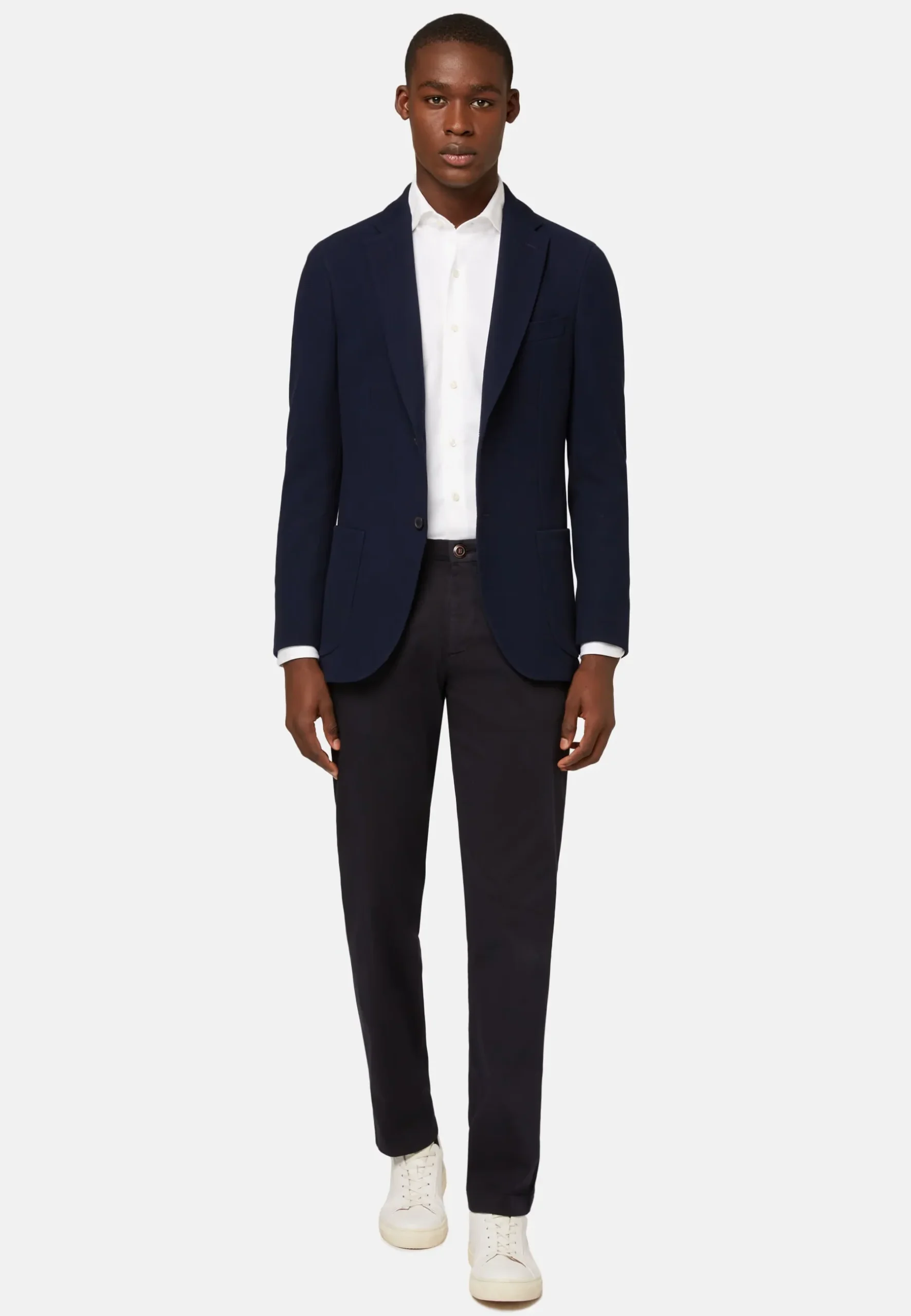 Saco Boggi Azul en Algodón - Imagen 3