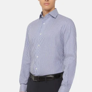 Camisa Azul Cielo Rayas B.