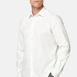 Camisa Sport Marfil en Poliéster/Algodón B.