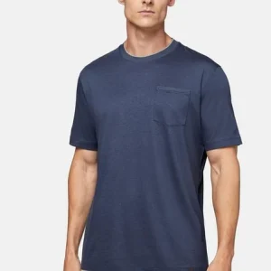 Camiseta T-Shirt Azul en Algodón B.